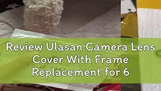 Review Ulasan Camera Lens Cover With Frame Replacement for 6 6s Plus 7 8 Plus  X Xs Max