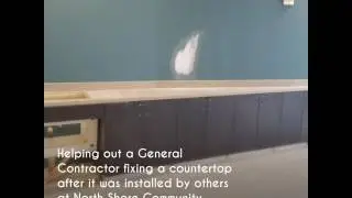 Repairing Acrylic Solid Surface countertop