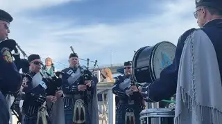 St. Patrick&rsquo;s Day Monmouth ￼ County Police, and Fire ￼ Bagpipe Band￼ 2025 March