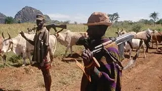 Where cattle raiding just took place!