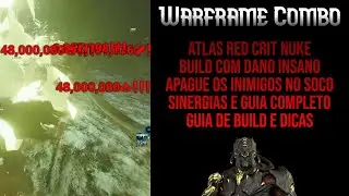 ATLAS RED CRIT NUKE | INSANE DAMAGE WITH A PUNCH | WIPING OUT HORDES AND SOME BOSSES | WARFRAME C...