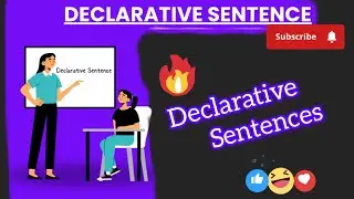 Declarative Sentences || Grammar #english #sbo #sbotvm #workfromhome #earnmoneyonline #parttimejob