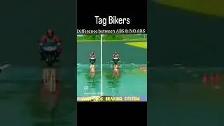 Difference Between ABS OR NON ABS #abs #brake #bullet #theadityavlogs