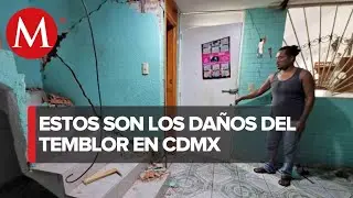 Estos son los edificios da&ntilde;ados en CdMx por sismo de 7.5