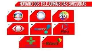 Horário Dos Telejornais Das Principais Emissoras Do Brasil