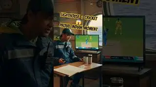 Lighthouse Ke Andar Cricket Fever 🇮🇳 Shreyas Iyer 82 🔥#shorts #ytshorts #vlog #lighthouse