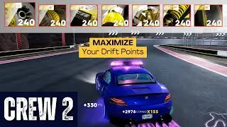 Best Car to MAXIMIZE Your Drift Points in The Crew 2 with PRO Settings