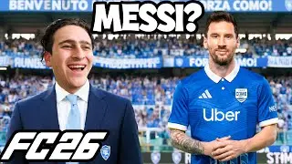 MESSI AL COMO? Carriera Allenatore FC 26 Ep. 2