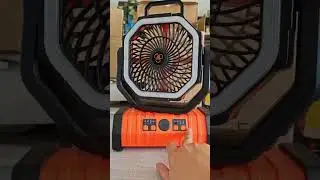 20000mAH  Remote control Camping fan for your camping  
