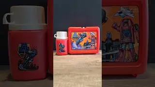 I found the ULTRA RARE 1984 Go Bots Lunchbox #nostalgia #retro #toys #80skids #1980s
