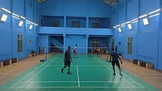 #684 Morning Doubles Battle 🏸 | Full Game | Skillful Play & Fitness #badmintonclub