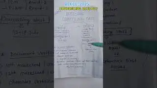 Bcece Councelling 2025 Date | Date out|