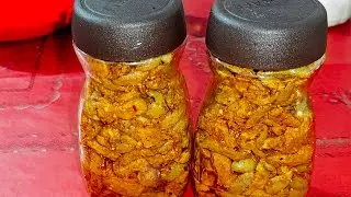 I made sun-dried olive oil pickles again in the traditional way😋😋 My grandmother's recipe❤❤