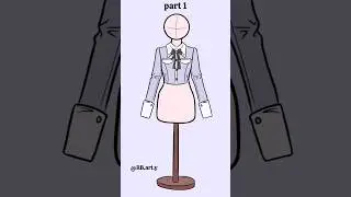 make your own school uniform #digitalart #digitaldrawing #oc#occhallenge #pauseocchallenge #uniform