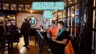 Chandelier by Sia, cover by David Gagne & Hari Nandu at The Skillman, Fodera Mini MG bass