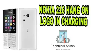 NOKIA 216 HANG ON LOGO IN CHARGING SOLUTION