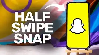 Как сделать полусвайп в Snapchat 2025 (iPhone и Android)