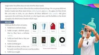 Phoenix Science Dimensions Class 3 Chapter 10 Matters - Solids, Liquid And Gases