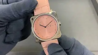 Bell & Ross S Pink Diamond Eagle Diamonds