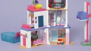 Mega Bloks Barbie Dreamhouse Construction Set