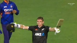 Tom Latham century today , Tom Latham century vs india , Nz Vs India 2022 ~ 1st ODI