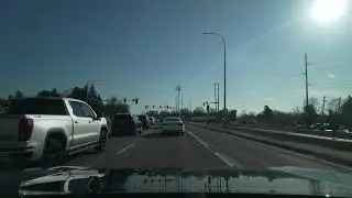 Peoria, IL Relaxing Drive (No Talk, No Music) 4K POV ASMR