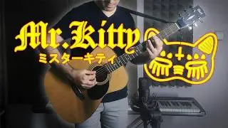 Mr.Kitty - Bullet (acoustic guitar cover) | (tabs in description)