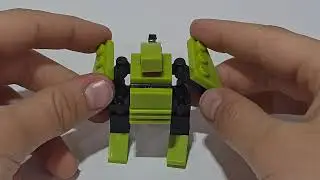LEGO Robot. How to Build Robot with LEGO. Step-by-step Tutorial. #lego #legoinstructions #robot
