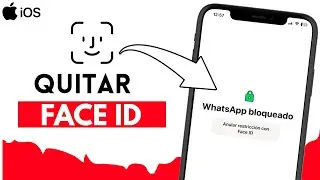 Como Quitar el FACE ID de mi iPhone en WhatsApp ✅