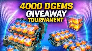 🌺 4000 DGEMS GIVEAWAY TOURNAMENT || War Robots 