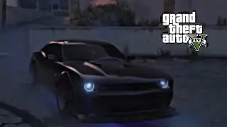Convirtiendo el Dodge Challenger de GTA 5 online en una bestia americana/ THEYARIXPLAYERXLR 