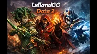 Dota 2 Ranked Livestream (1-2) - High-Intensity Support Gameplay - Lich, Warlock, and Dazzle