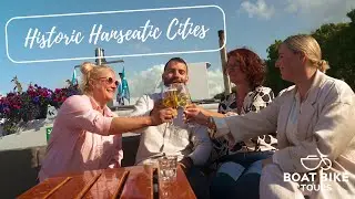 Исследуйте ганзейские города Нидерландов на велосипеде и лодке.