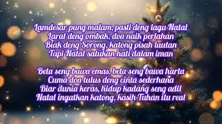 Salam Natal Dari Ambon (Lamdesar, Larat, biak, Sorong) - Song Writer: Kivan Watratan 