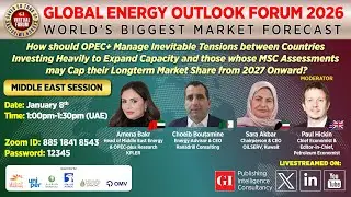 Choeib's boutamine participation Global Energy forum