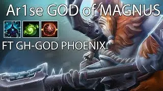 DOTA 2 Ar1se + gh Magnus And Phoenix
