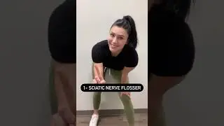 TIGHT HAMSTRINGS? Getting no relief from stretching them? Try flossing your sciatic nerve first! 🙌