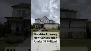 Woodstock GA Home Tour: Luxury New Construction Walkthrough #atlantasuburbs #welcometoatlanta