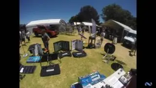 Access 12V Warehouse / Access Antennas @ Perth 4x4 Adventure Show 2016 Time Lapse