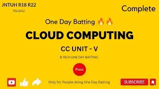 CC UNIT - 5 | EMC, Amazon, Microsoft, Google, IBM, Salesforce, SAP Labs, VMware | JNTUH #r18 #r22