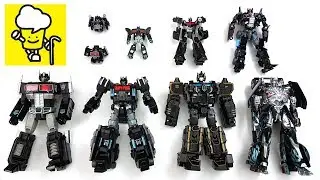 Transformers Black Optimus Prime Nemesis Prime Vehicles Robot Toys ランスフォーマー 變形金剛