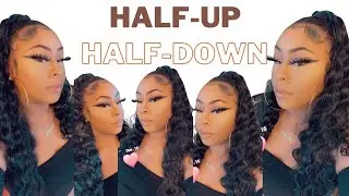 Instant Half up Half down ft #sensationnel UD 9