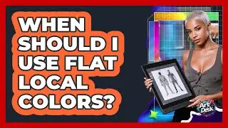 When Should I Use Flat Local Colors?