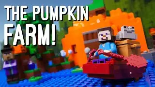 LEGO Minecraft - The Pumpkin Farm Review!