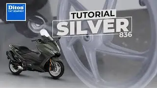 VIDEO TUTORIAL VELG WARNA SILVER 836 | DITON SPRAY PAINT