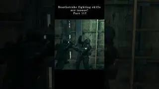 Deathstroke fighting skills are insane! Part 117 #batman #batmanarkhamknight #dccomics #gaming #dc