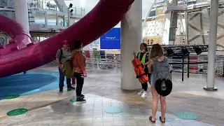 The NEW Muster Drill on Oasis of the Seas... Royal Caribbean