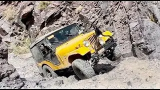 Echo Canyon run Death Valley Experience Cal4Wheel 2022.
