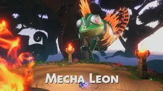 Astro Bot Boss Fight Mecha Leon