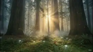 Walking Through a Magical Glowing Mushroom Forest (AI Dream)